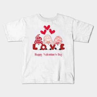 Valentine's gnomes Kids T-Shirt